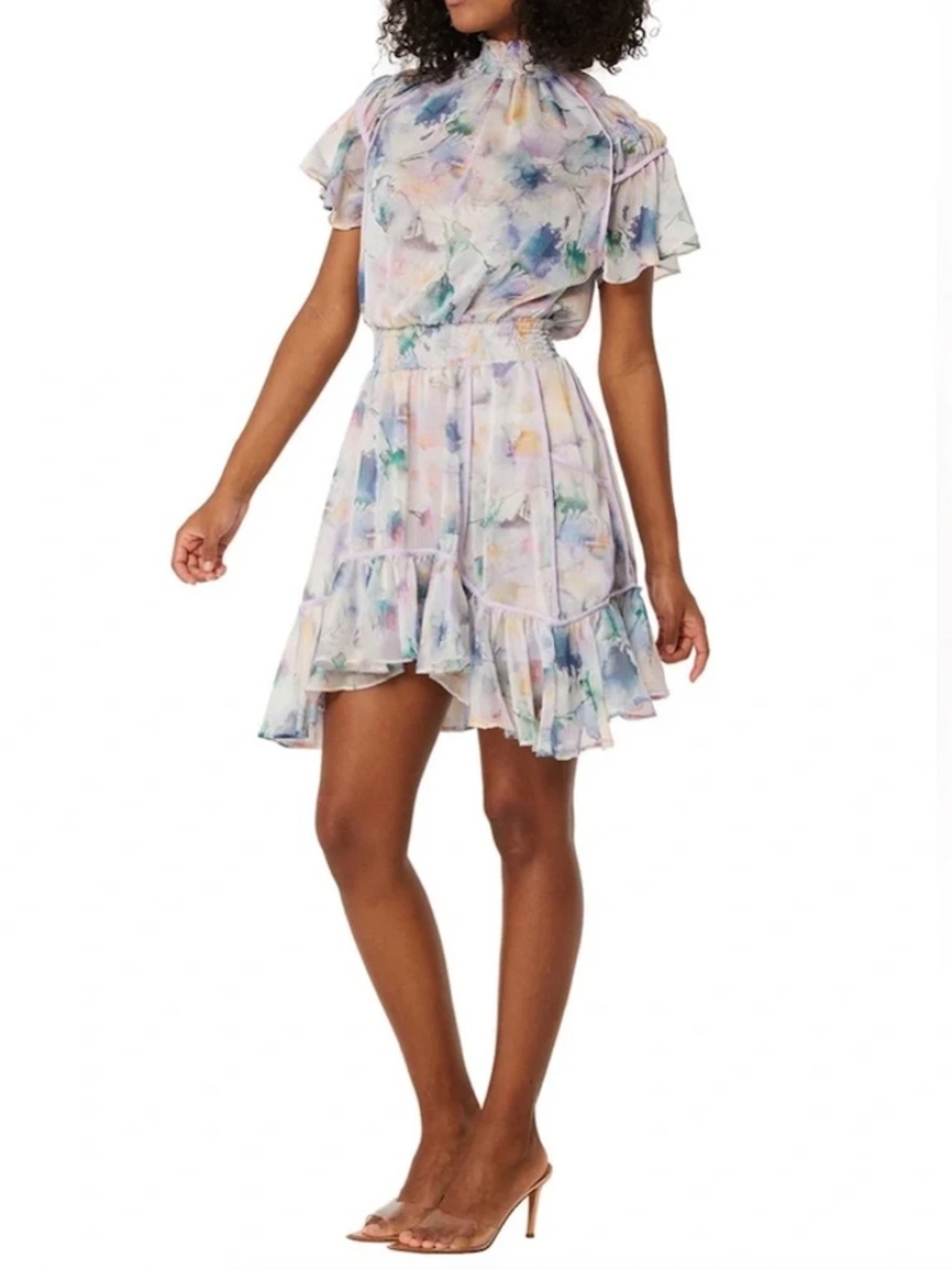 MISA LOS ANGELES Ella Mini Dress, Size Medium